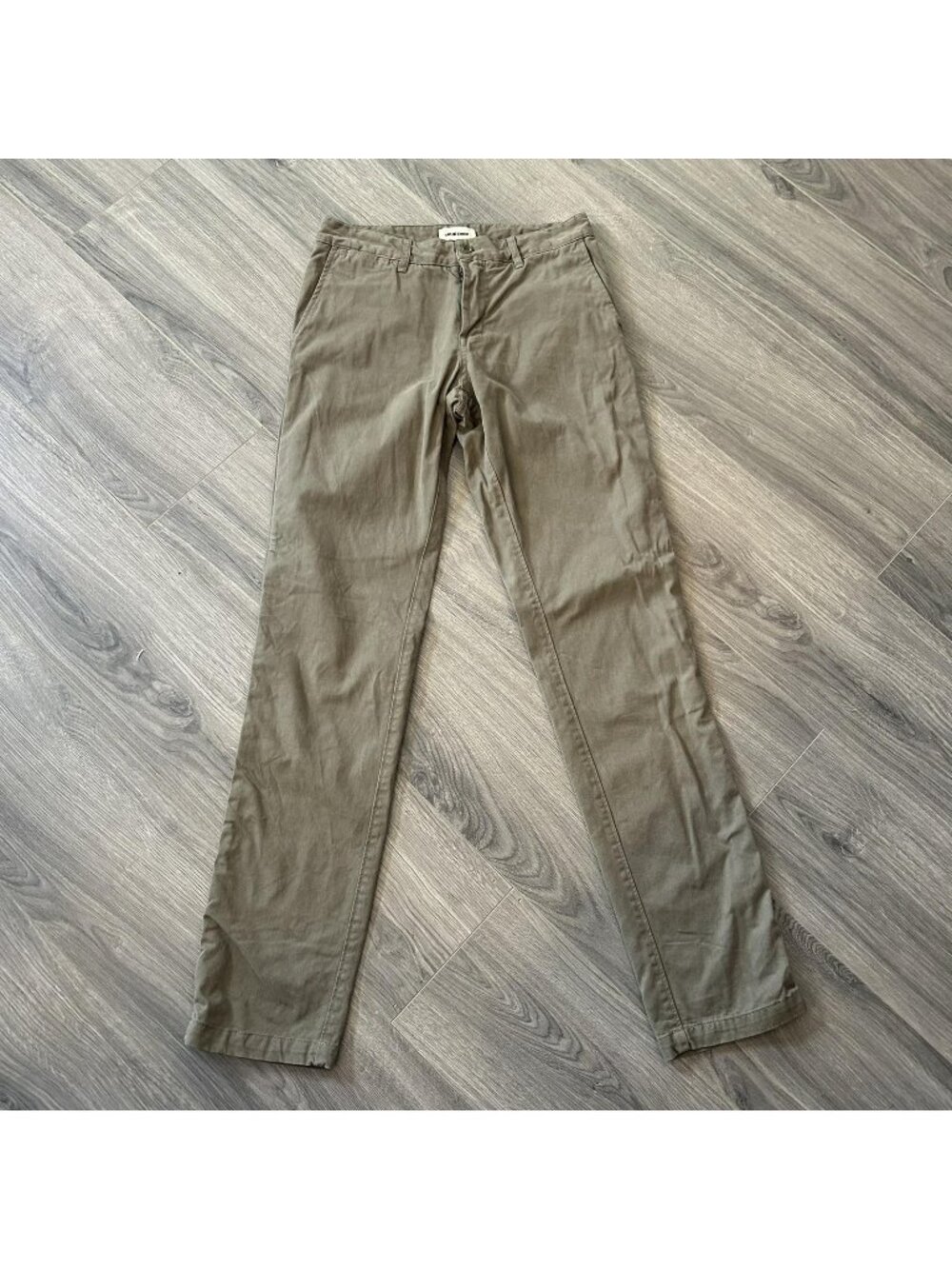 Taylor Stitch Pants Mens 29x33 Green Foundation Pant Democratic Chino Army Cloth